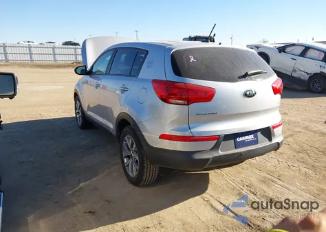 2016 Kia Sportage Lx из США, поврежденный, VIN KNDPB3AC9G7805080